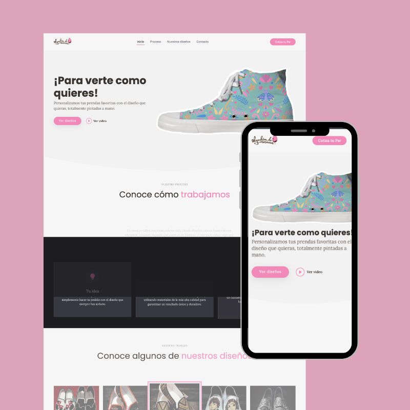 Algodón de Azucar - portfolio project